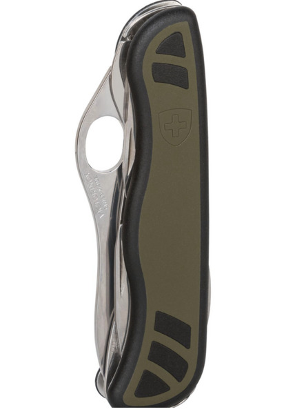 Victorinox Swiss Soldier's Knife 08 Pocket Knife, Green, 111 millimeters