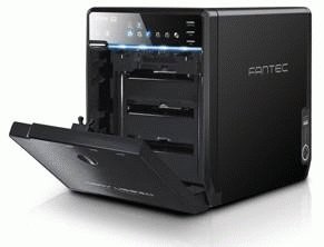 Fantec QB-35US3R MiniATX - Black
