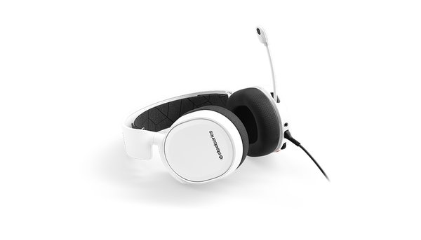 SteelSeries Arctis 3 2019 Edition -pelikuulokkeet, valkoinen