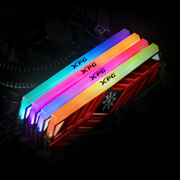 A-Data 32 GB (2 x 16 GB) XPG Spectrix D41 RGB, DDR4 3200 MHz - minne