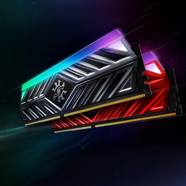 A-Data 32 GB (2 x 16 GB) XPG Spectrix D41 RGB, DDR4 3200 MHz - minne