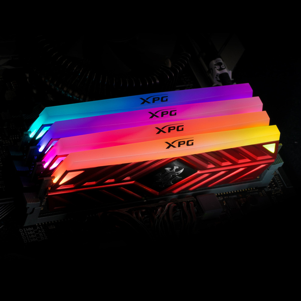 A-Data 32 GB (2 x 16 GB) XPG Spectrix D41 RGB, DDR4 3200 MHz - minne