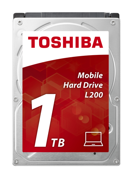 Toshiba 1TB L200, 2.5", SATA, 5400rpm, 8MB - HDD