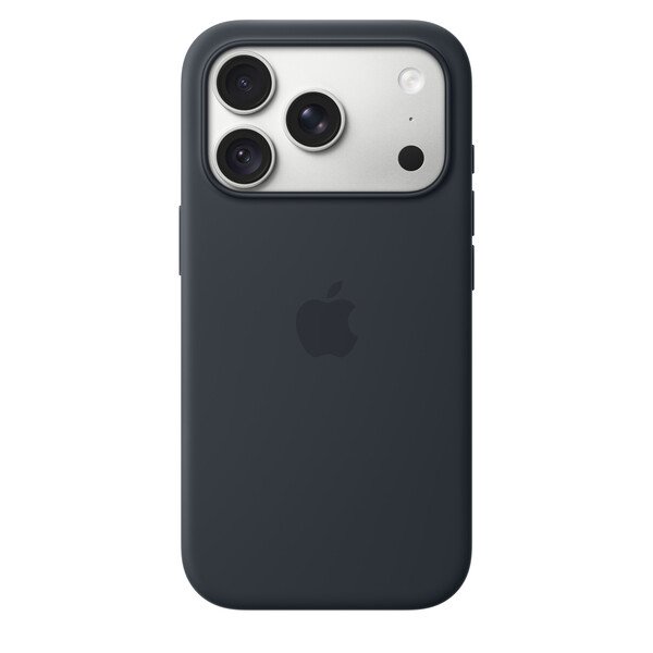Apple iPhone 18 Pro Silicone Case with MagSafe, Navy Blue