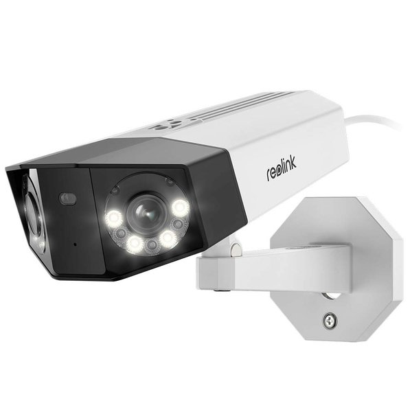 Reolink Smart 2K PoE camera with dual lenses, white - surveillance camera