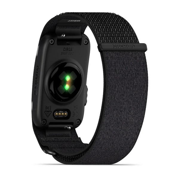 Garmin CIRQA -aktiivisuusranneke, Musta (L/XL)