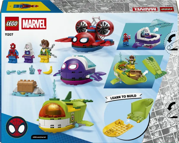 LEGO Marvel Spidey and Underwater Vehicles 11207
