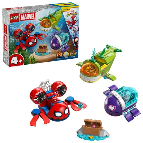 LEGO Marvel Spidey and Underwater Vehicles 11207