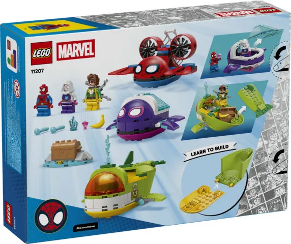 LEGO Marvel Spidey and Underwater Vehicles 11207