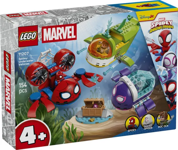 LEGO Marvel Spidey and Underwater Vehicles 11207