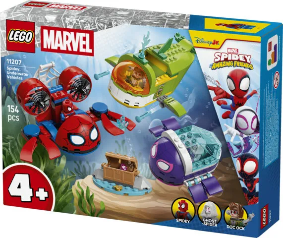 LEGO Marvel Spidey and Underwater Vehicles 11207