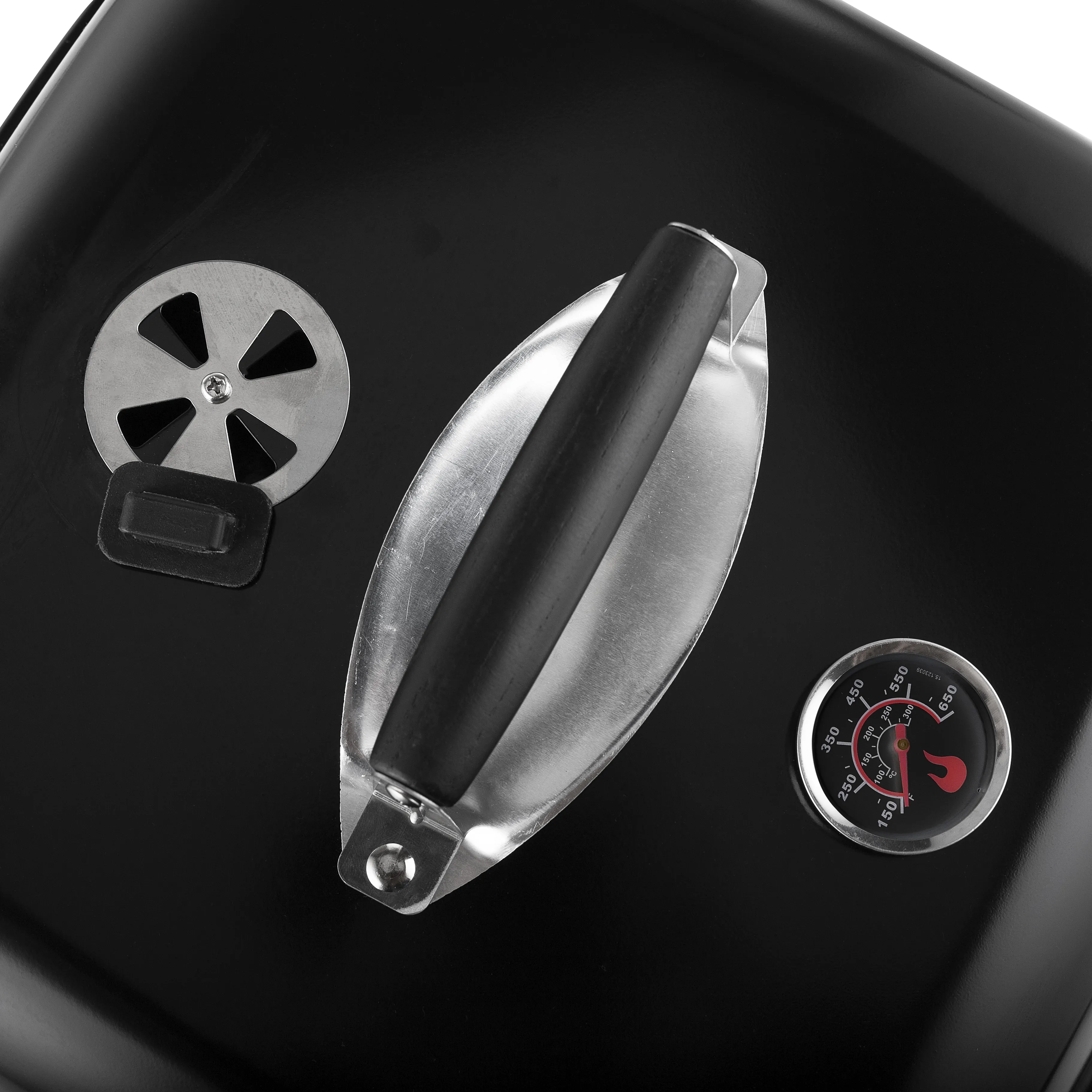 Bärbar hybridgrill 2-i-1 elektrisk eller kol