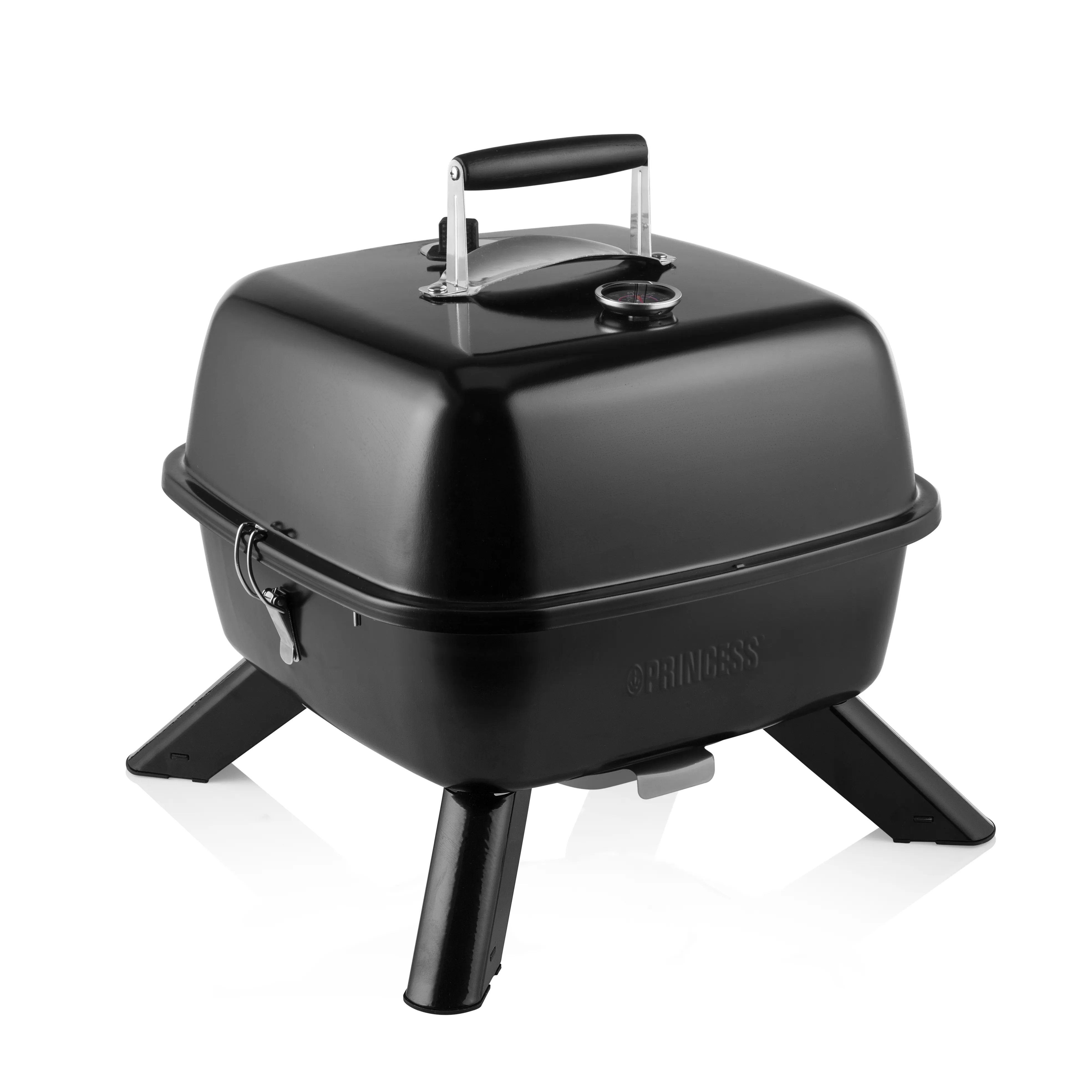 B&auml;rbar hybridgrill 2-i-1 elektrisk eller kol