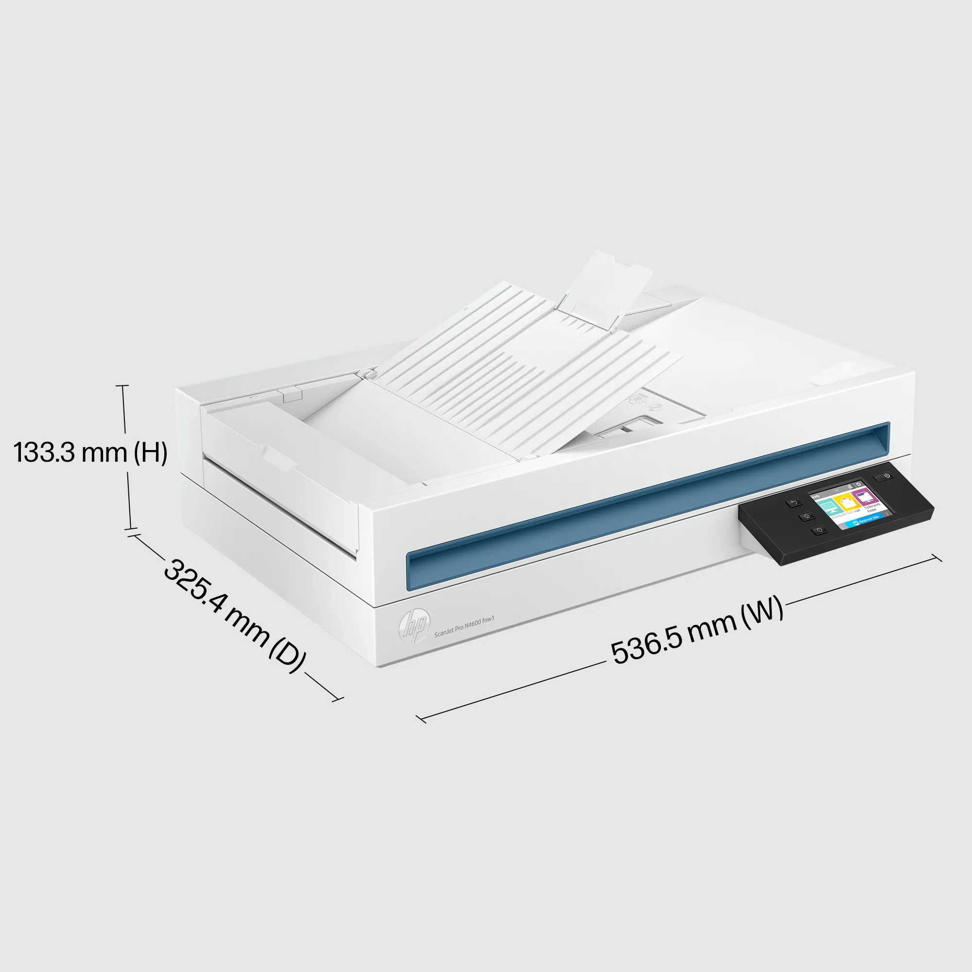 HP ScanJet Pro N4600 fnw1 Scanner HP SJ Pro N4600 fnw1 Scanner:Eu Mltlang