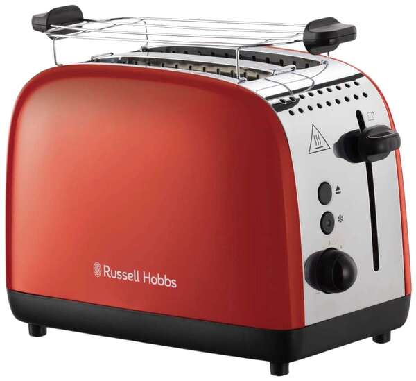 Russell Hobbs Colours Plus Red -leivänpaahdin, punainen