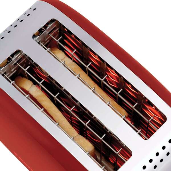Russell Hobbs Colours Plus 26554-56 toaster, 2 slices, Red