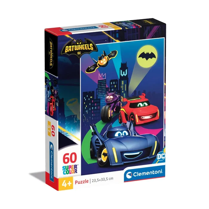 60 pcs Puzzles Kids Batwheels