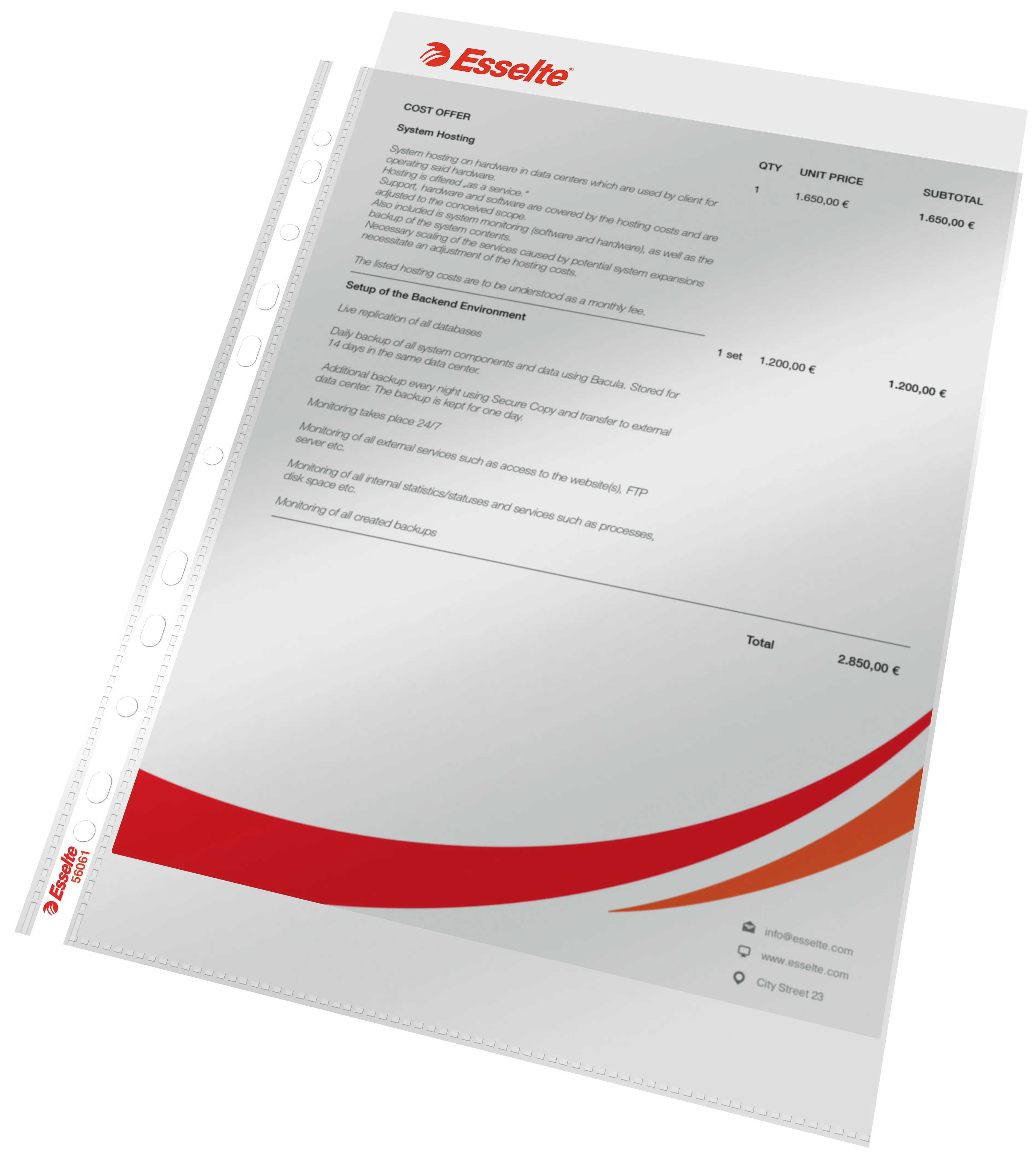 Pocket standard 55my A4 glassclear (10)