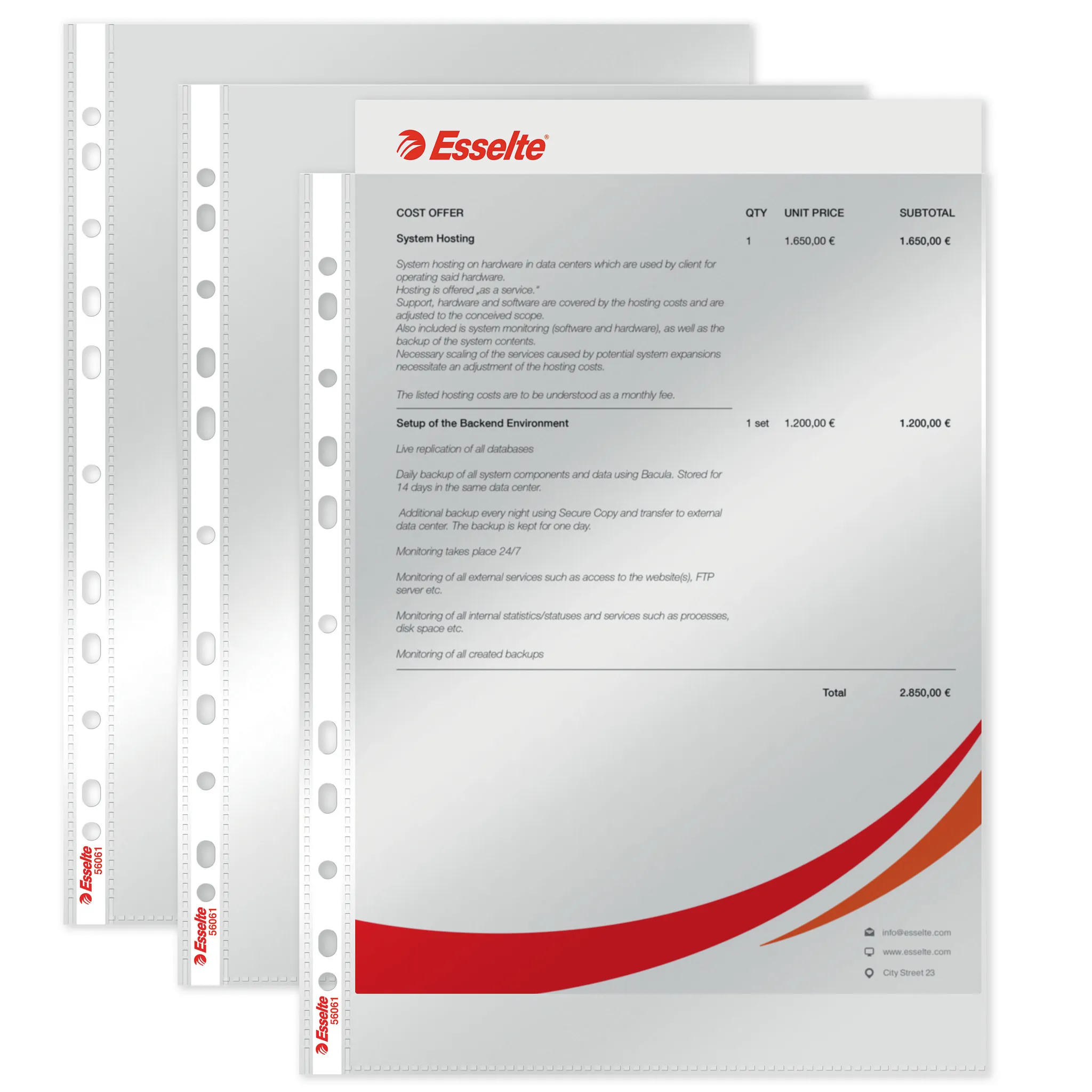 Pocket standard 55my A4 glassclear (10)