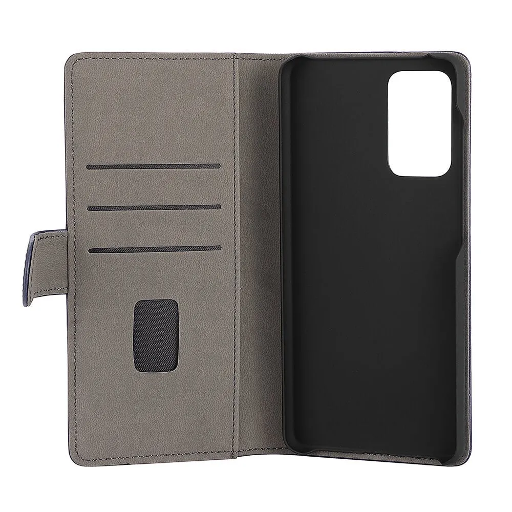 GEAR Wallet, Galaxy A72 - plånboksfodral, Blå