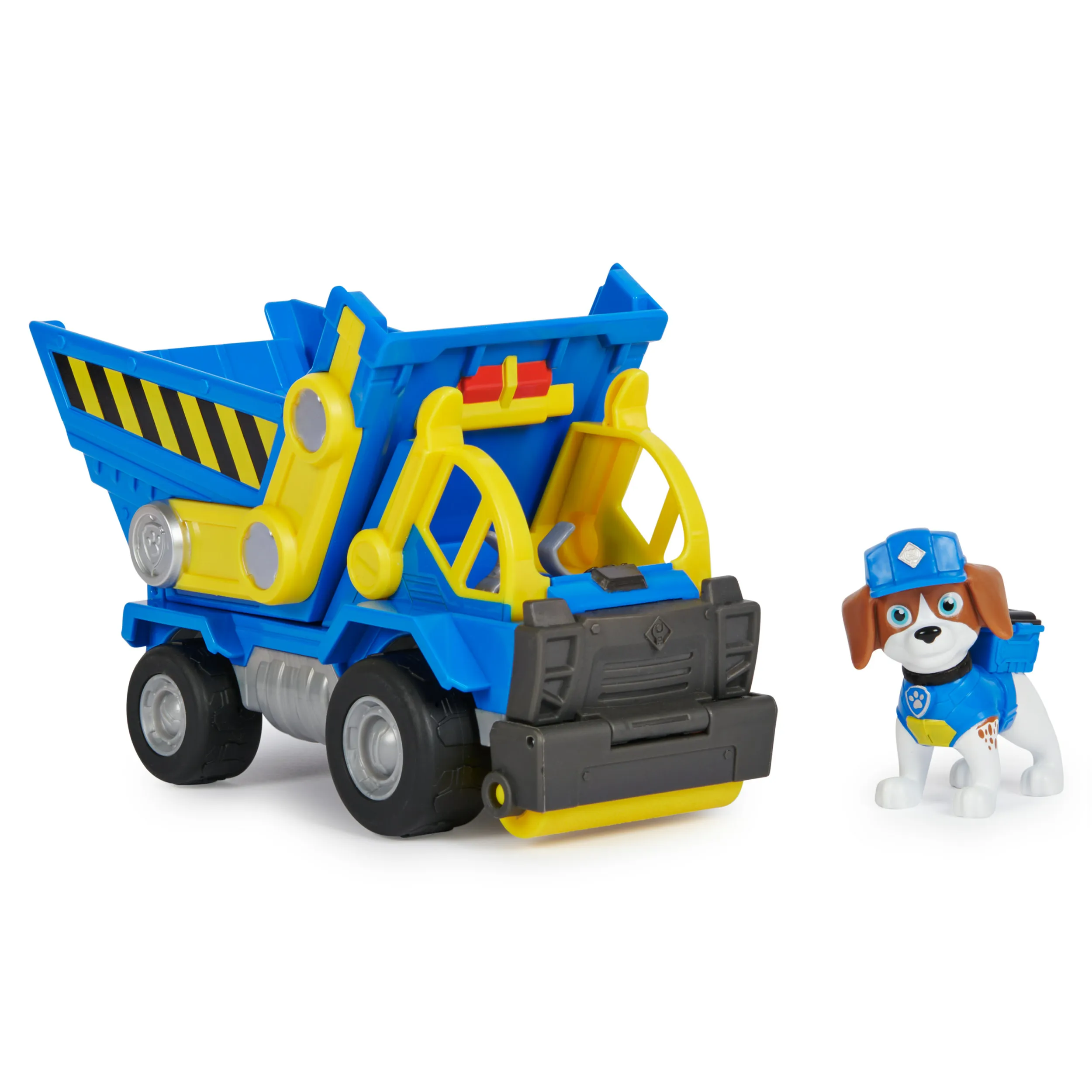 Spin Master Rubble & Crew - Dump Truck Construction Vehicle with Wheeler Figure, Toy Vehicle
