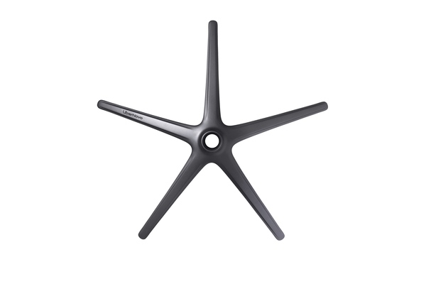 LiberNovo Omni Pro Dynamic - Ergonomisk stol, 48cm Graphite Gray
