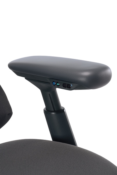 LiberNovo Omni Pro Dynamic - Ergonomisk stol, 48cm Graphite Gray