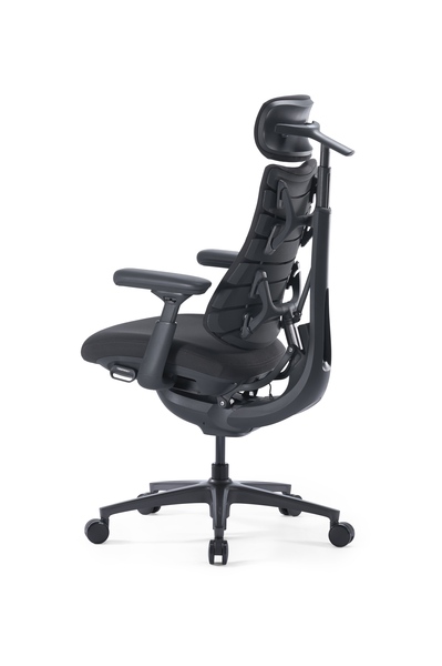 LiberNovo Omni Pro Dynamic - Ergonomisk stol, 48cm Graphite Gray