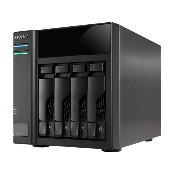 ASUSTOR AS6004U 4-bay expansion box supports USB3.0 power sync mechanism