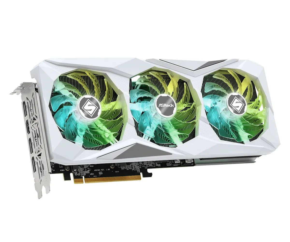 ASRock Radeon RX 7600 XT Steel Legend 16GB - Graphics card