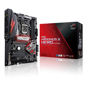 Asus ROG MAXIMUS X HERO Z370, ATX motherboard