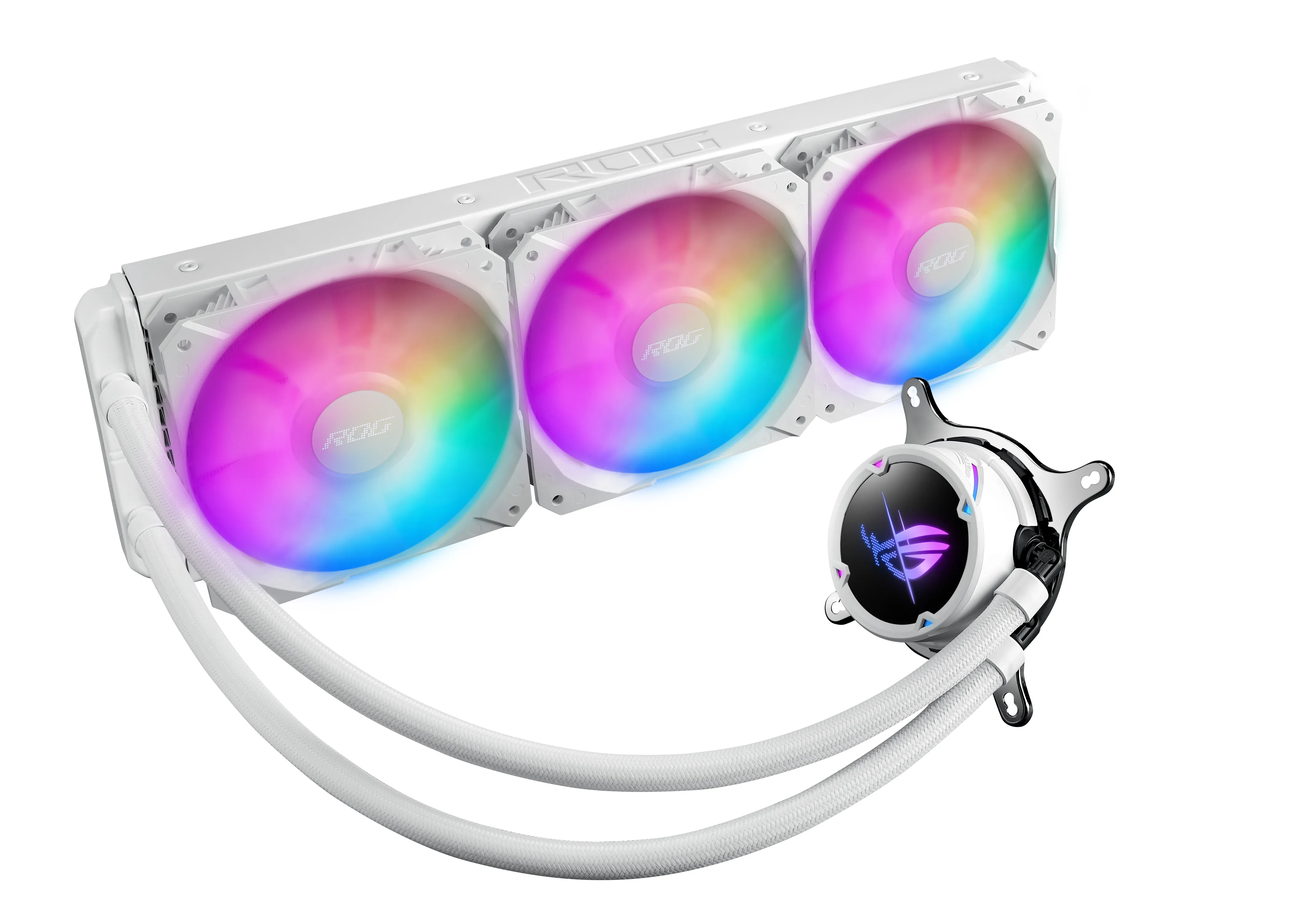 ASUS ROG STRIX LC II 360 ARGB WHITE EDITION AiO Water Cooler