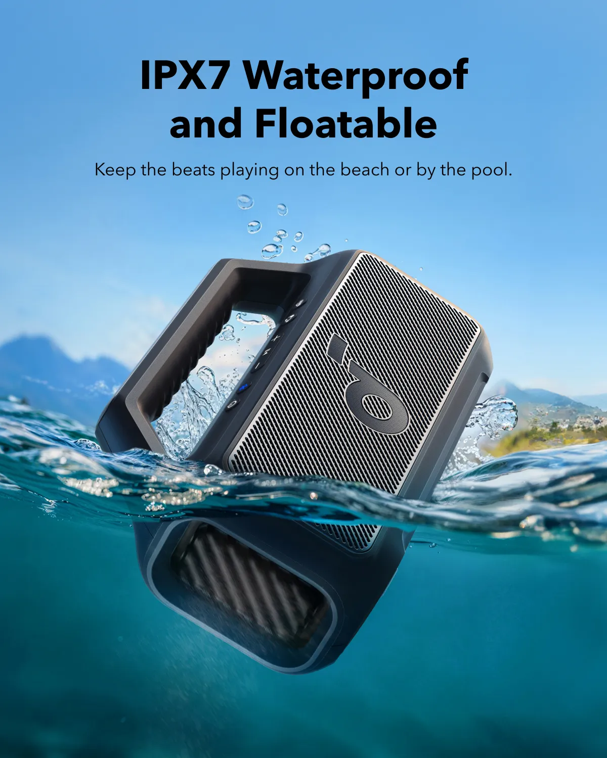 Anker Soundcore Boom 2 SE 2.0 Bluetooth Portable Speaker, Black Anker Soundcore Boom 2 SE 2.0 Bluetooth Portable Speaker, Black