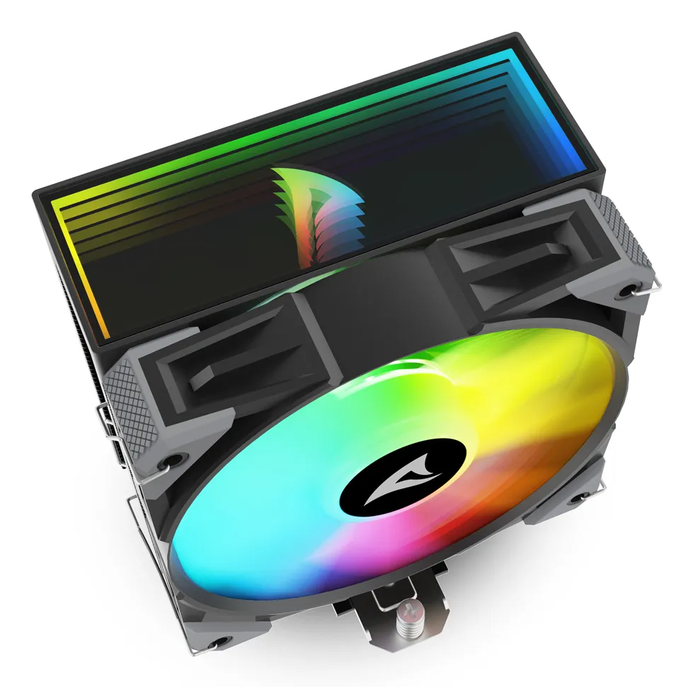 Sharkoon A50, 120 mm RGB CPU Cooler, Black