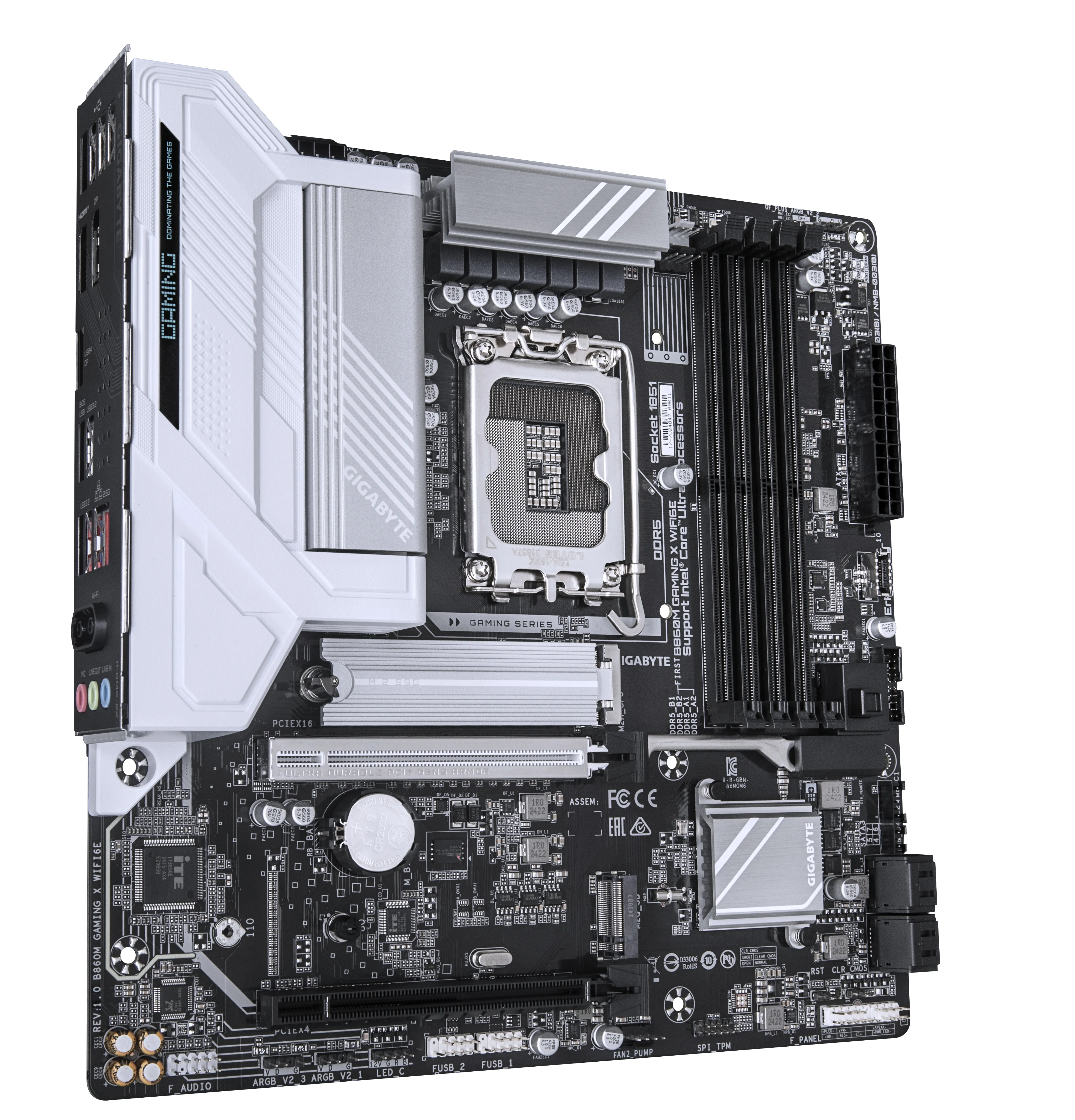 Gigabyte B860M GAMING X WIFI 6E LGA 1851 DDR5 mATX - motherboard