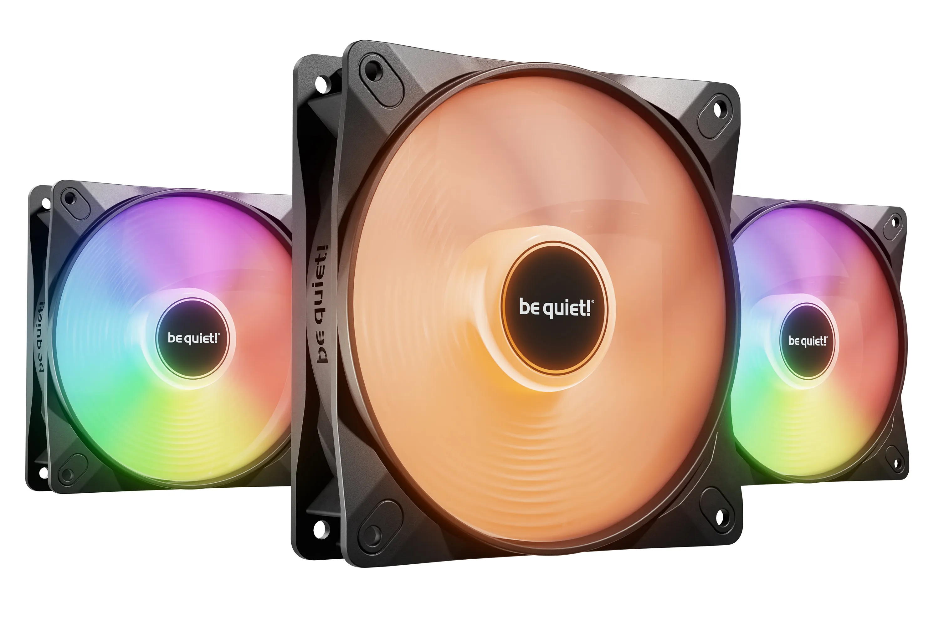 be quiet! Light Wings LX 120mm PWM High Speed - case fan, black, 3pcs