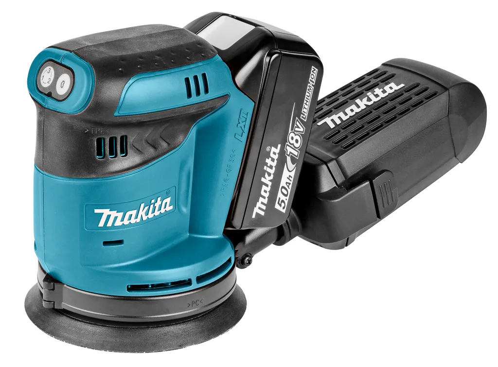 Makita cordless eccentric sander DBO180RTJ 18V - DBO180RTJ