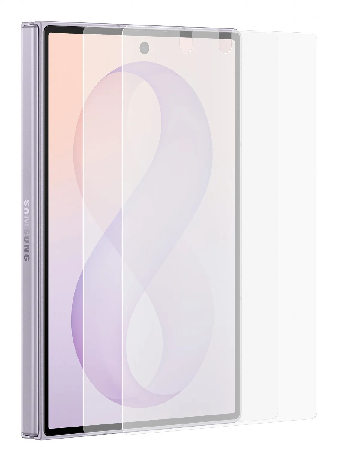 Samsung Anti-reflecting Protective Film for Galaxy Z Fold8, 2 pcs with applicator