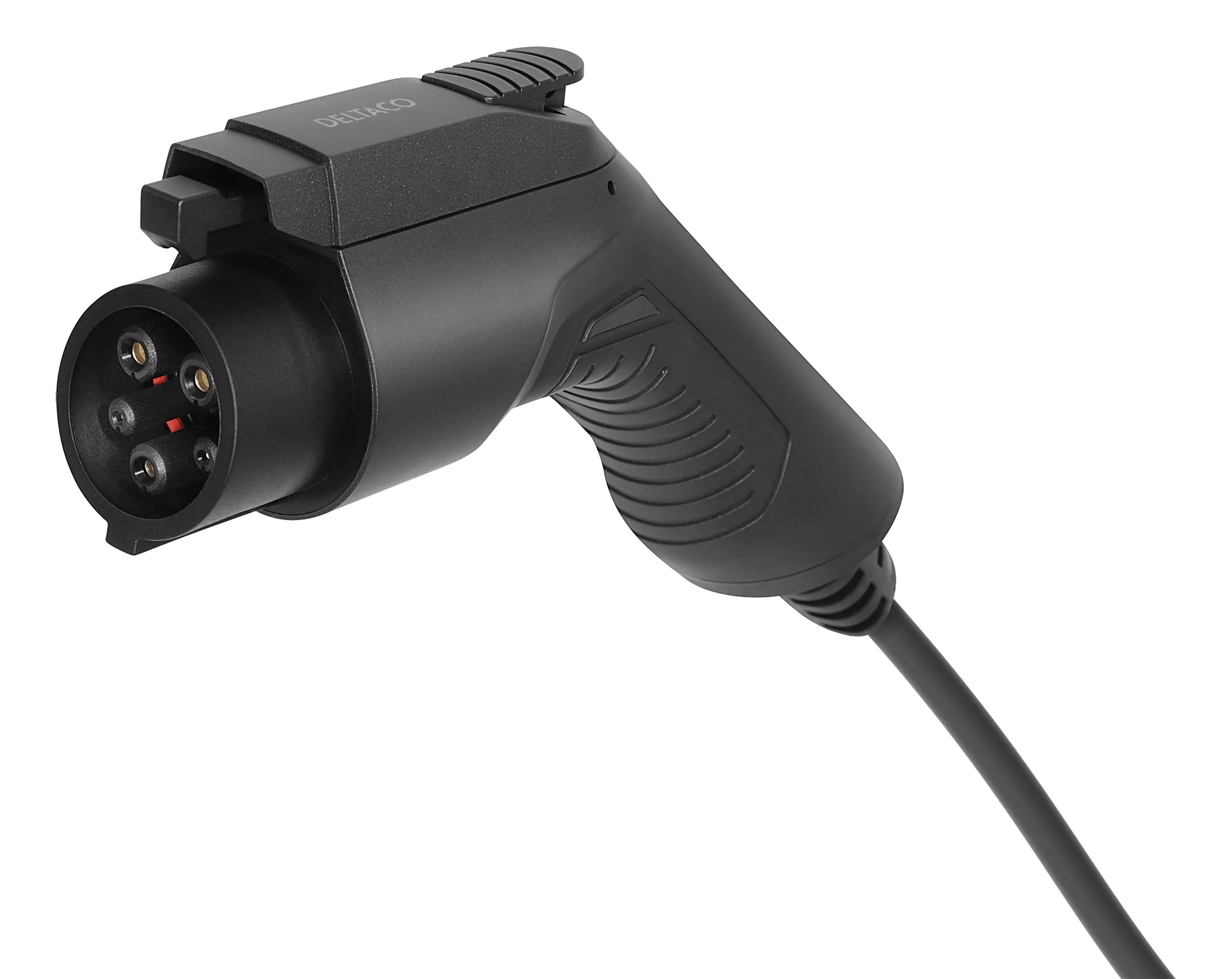 DELTACO e-Charge, cable type 2 - type 1, 1 phase, 16A, 10M - electric car charging cable