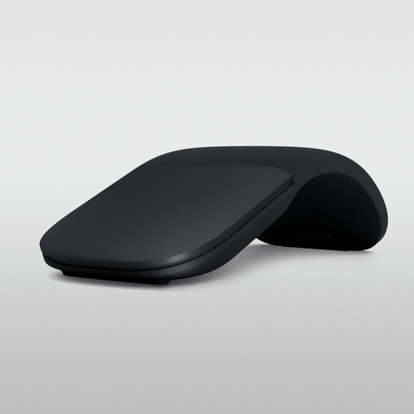 Microsoft Arc Mouse - mus, Svart