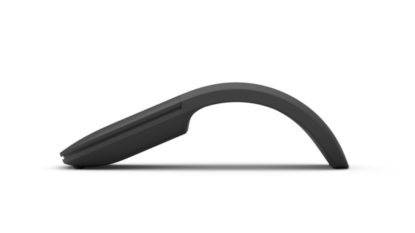 Microsoft Arc Mouse - mus, Svart