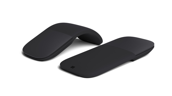 Microsoft Arc Mouse - mus, Svart