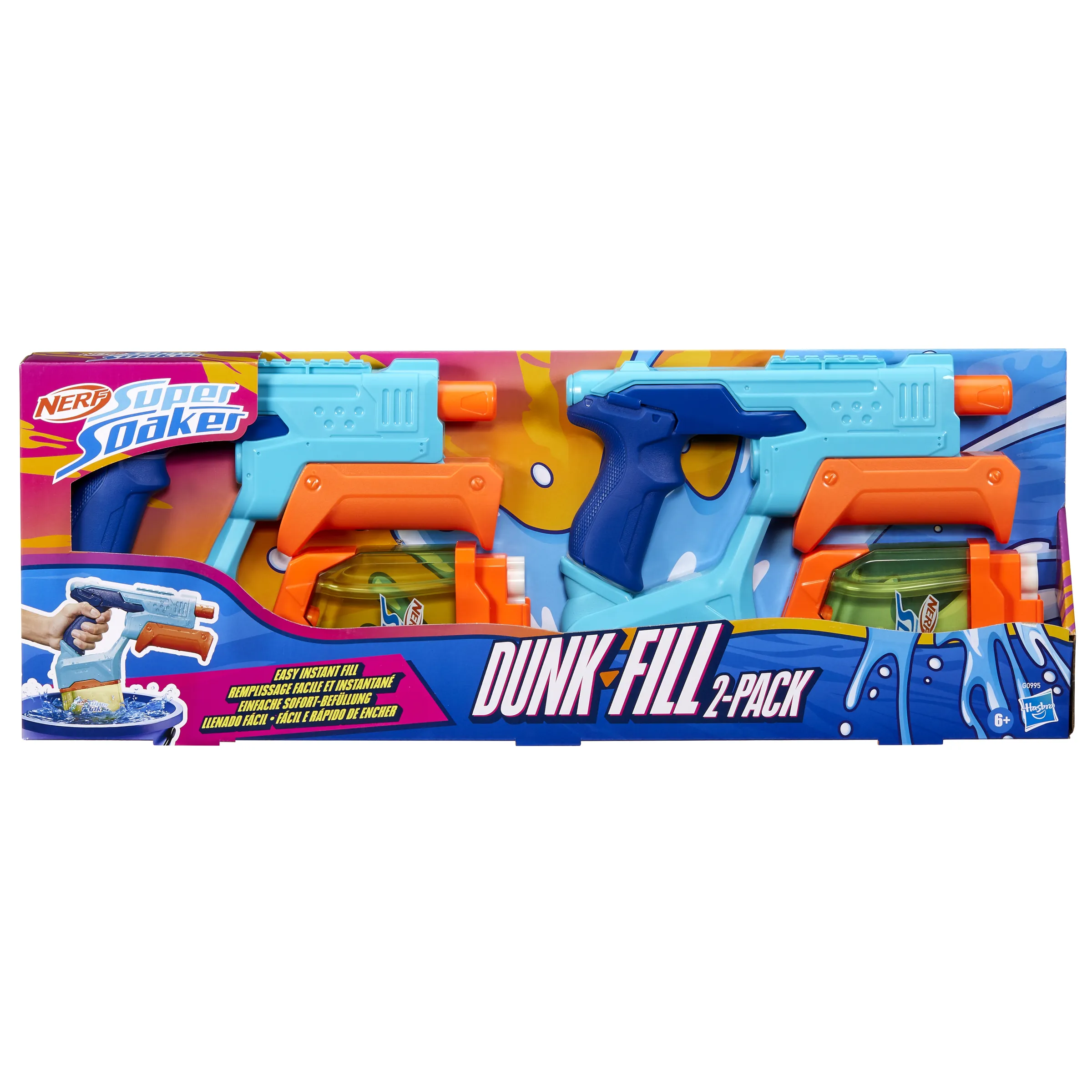 NERF Super Soaker Dunk Fill Double