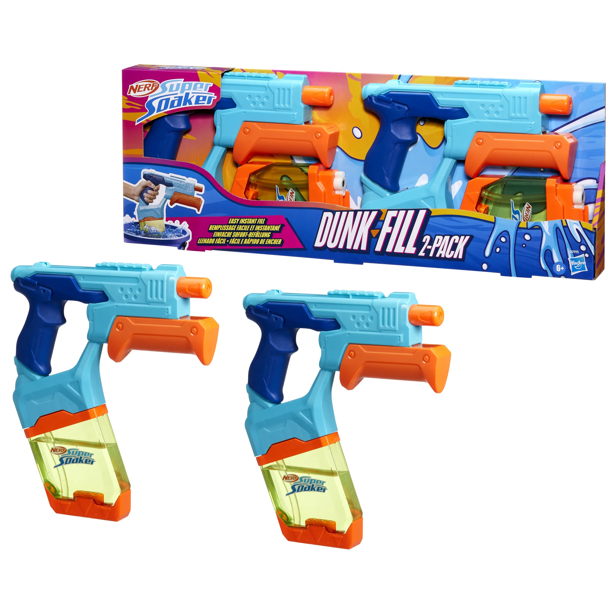 NERF Super Soaker Dunk Fill Double