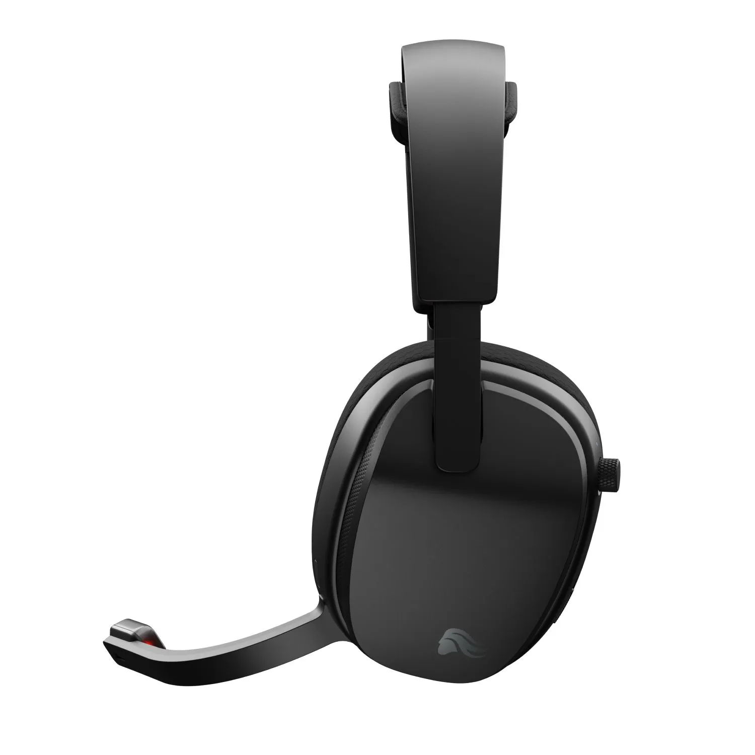 Glorious GHS Wireless InfinitePlay Wireless Gaming Headset with Charging Base, Black