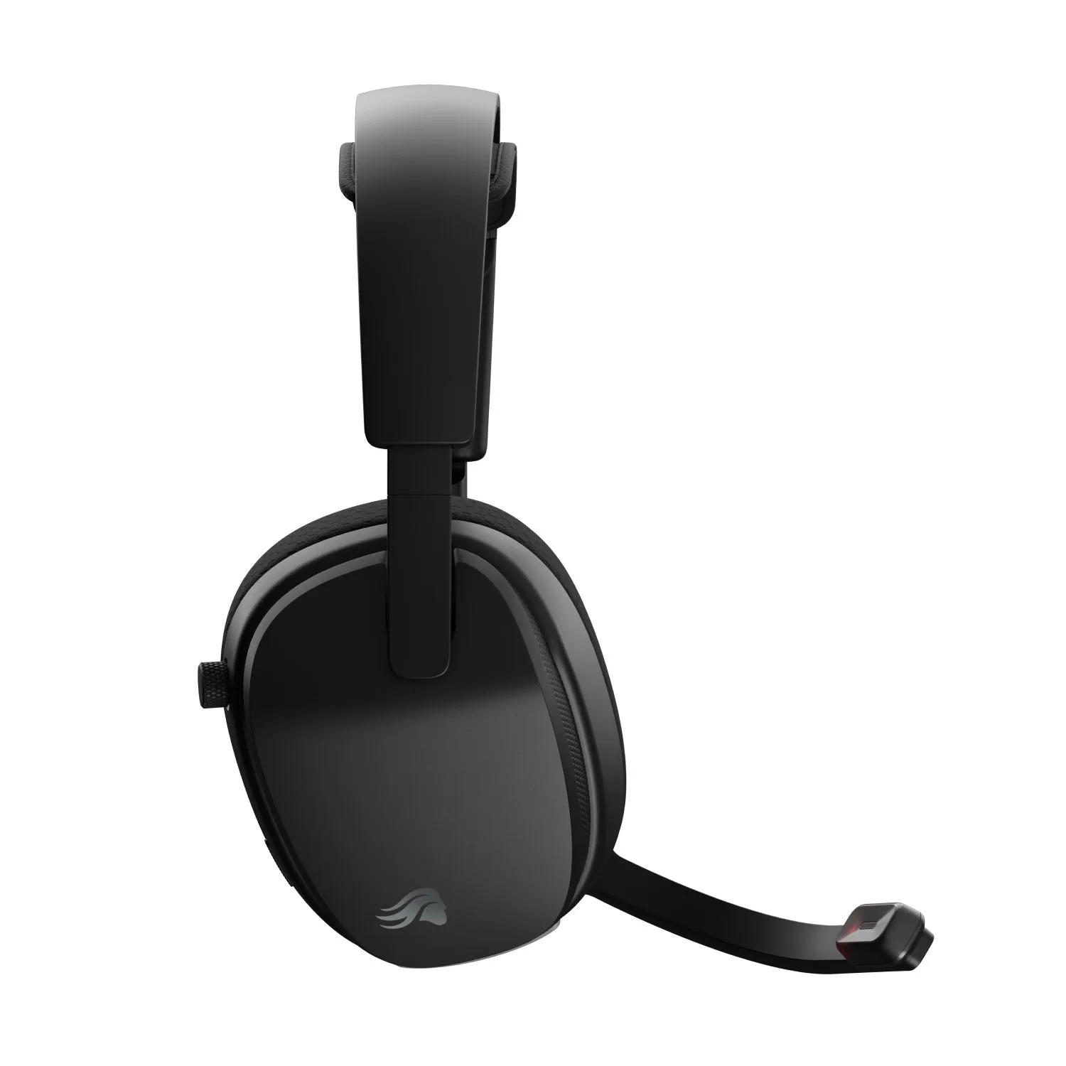 Glorious GHS Wireless InfinitePlay Wireless Gaming Headset with Charging Base, Black