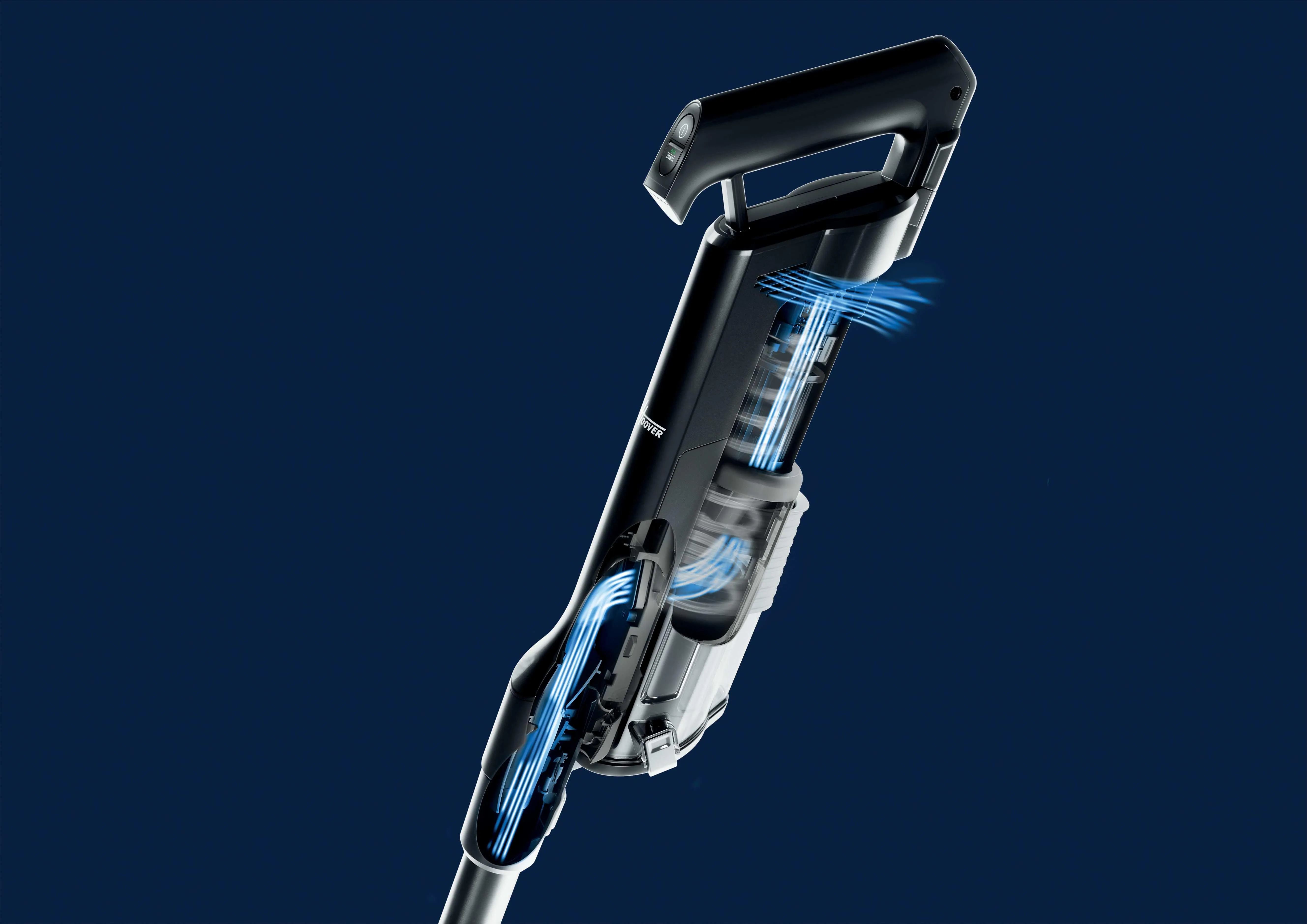 Hoover HF210PP 011 14.4V Stick vacuum cleaner, Black, Gold