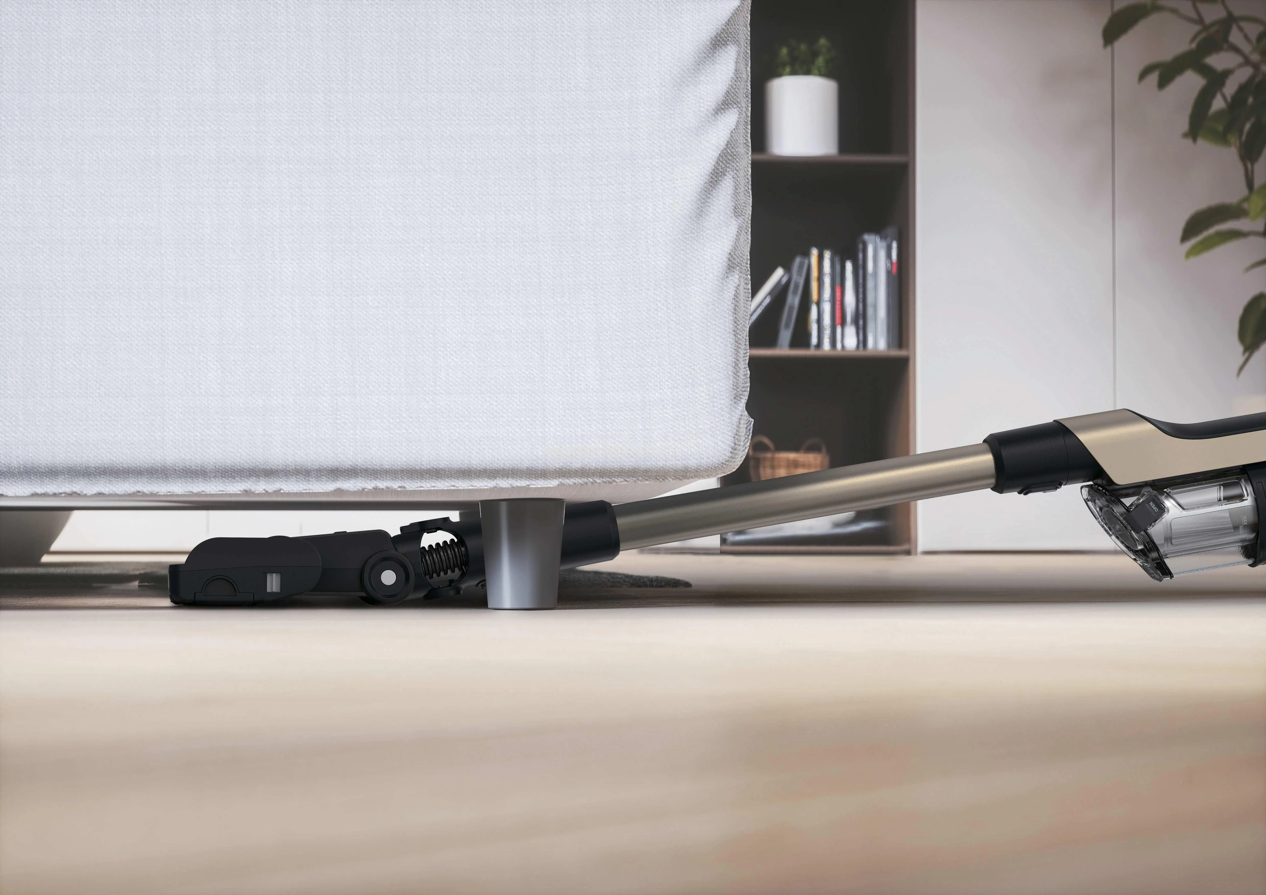 Hoover HF210PP 011 14.4V Stick vacuum cleaner, Black, Gold