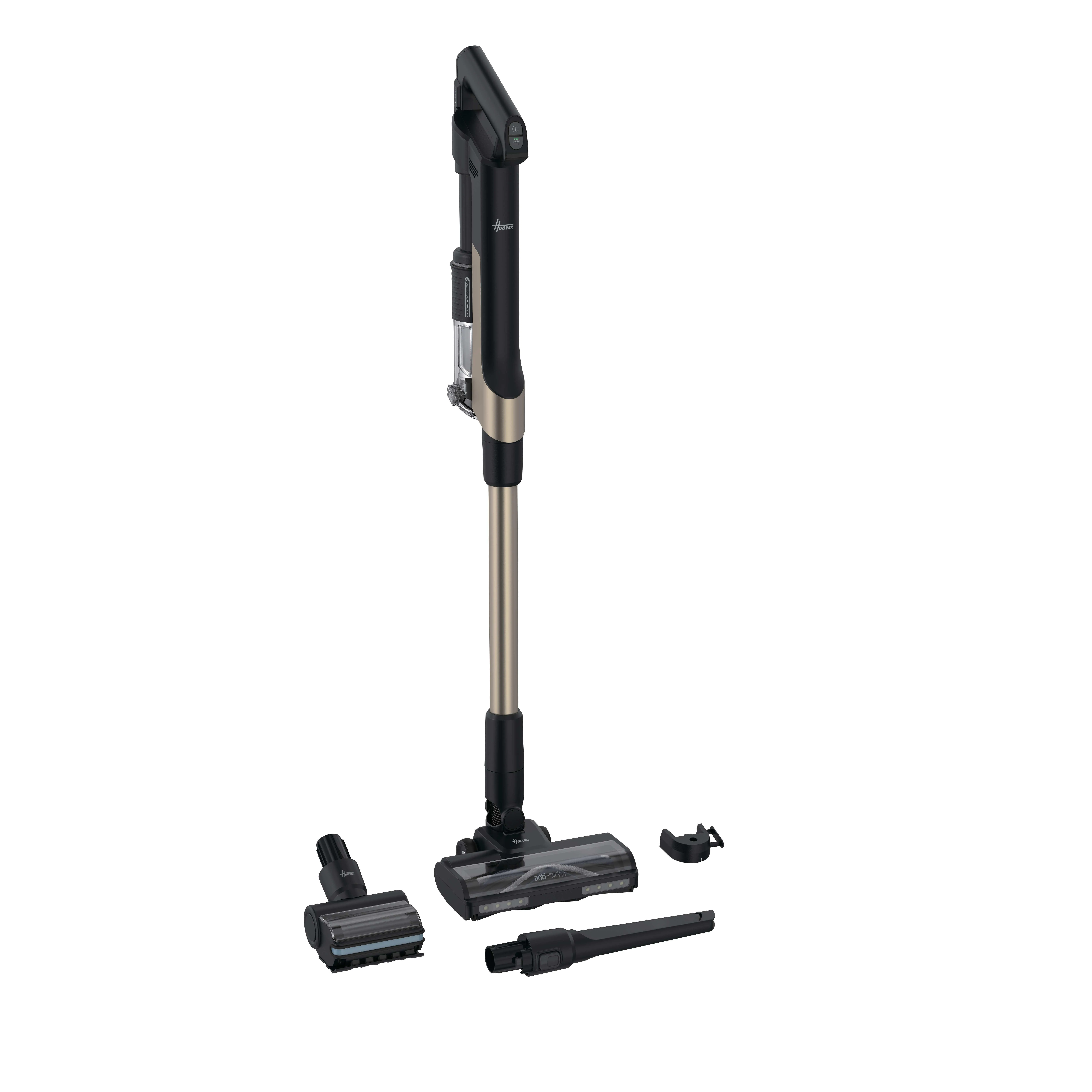 Hoover HF210PP 011 14.4V Stick vacuum cleaner, Black, Gold
