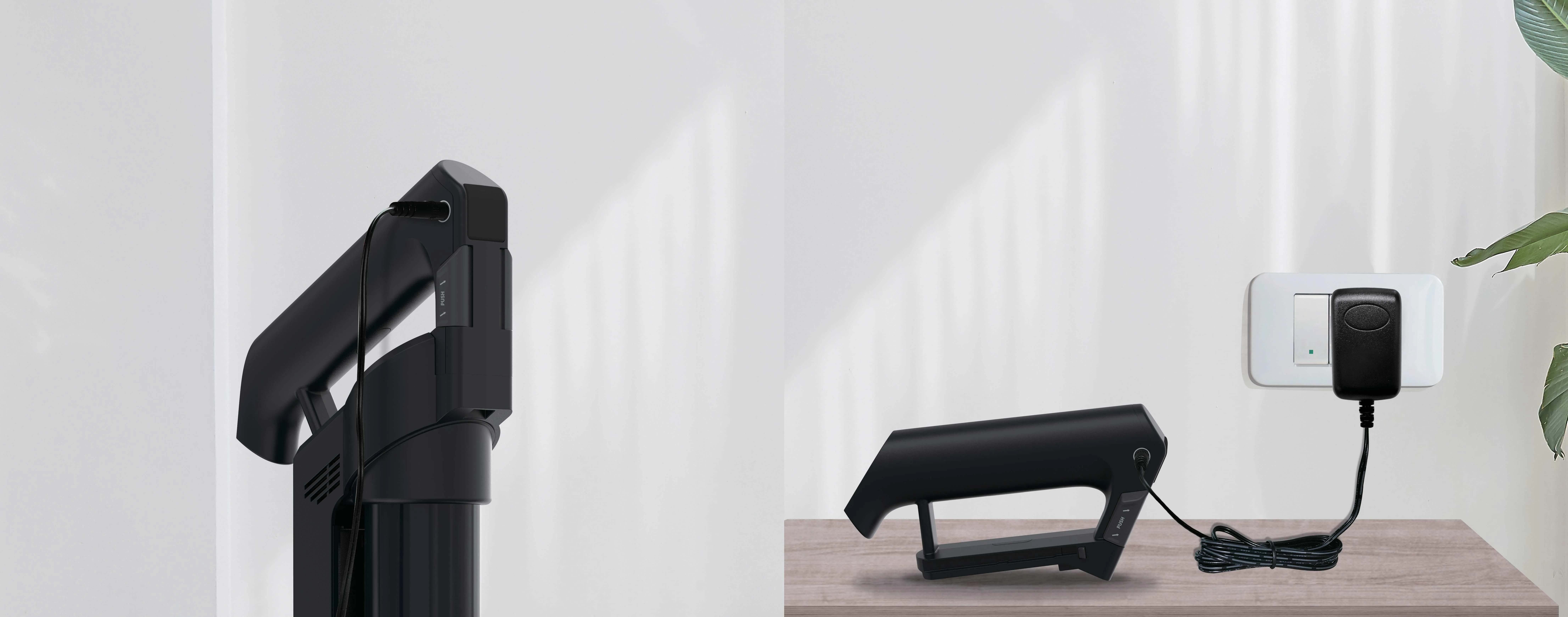 Hoover HF210PP 011 14.4V Stick vacuum cleaner, Black, Gold